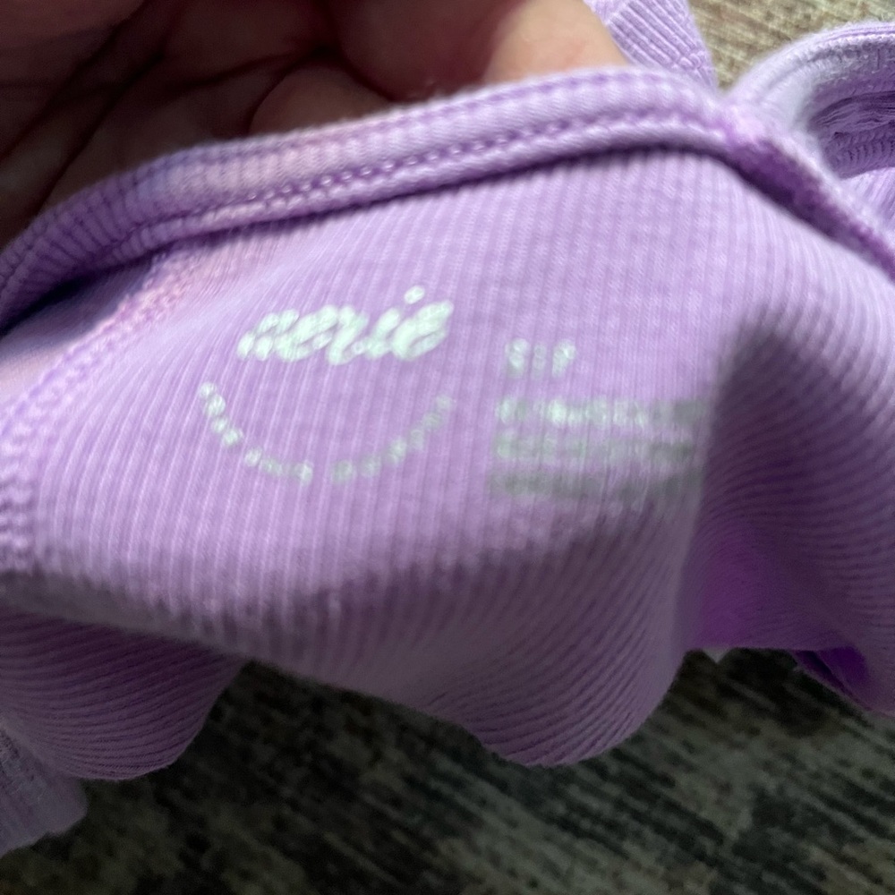 Set of 4 American Eagle/Aerie crop/mid drift tops - Picture 6 of 6